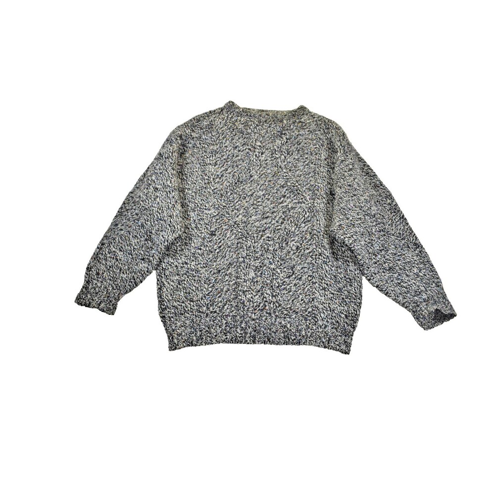 Vintage Christopher Fischer Wool Mohair Cable Knit Sweater Size L - Picture 3 of 15